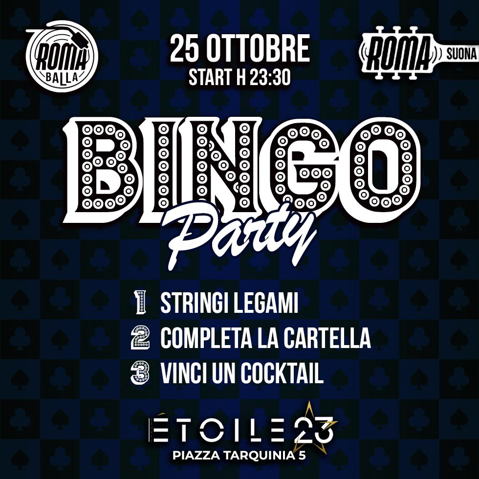 Bingo Party | \u00c9toile 23