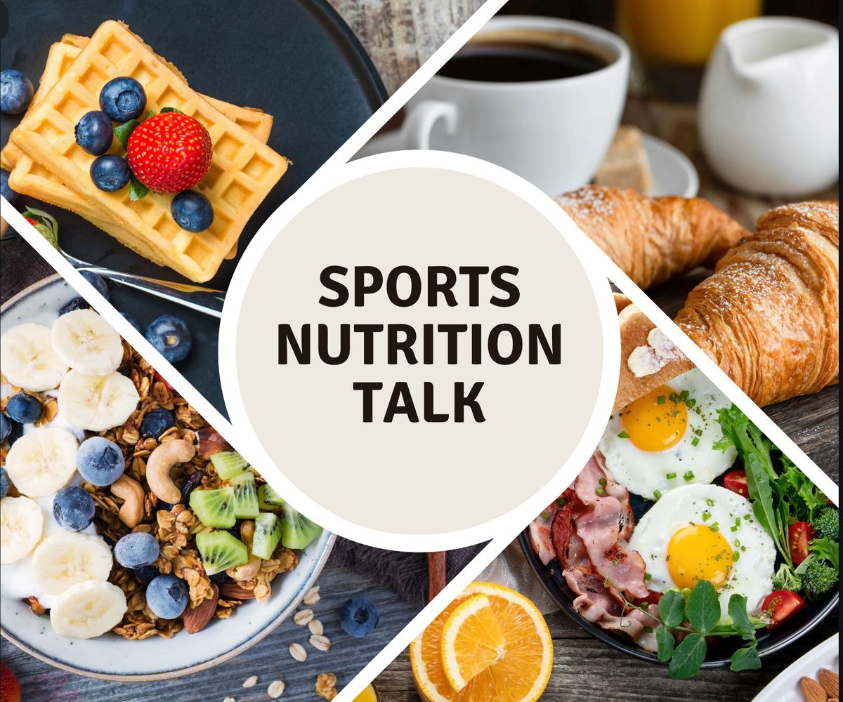 YRR Sports Nutrition Talk