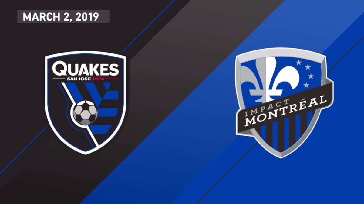 San Jose Earthquakes at CF Montreal