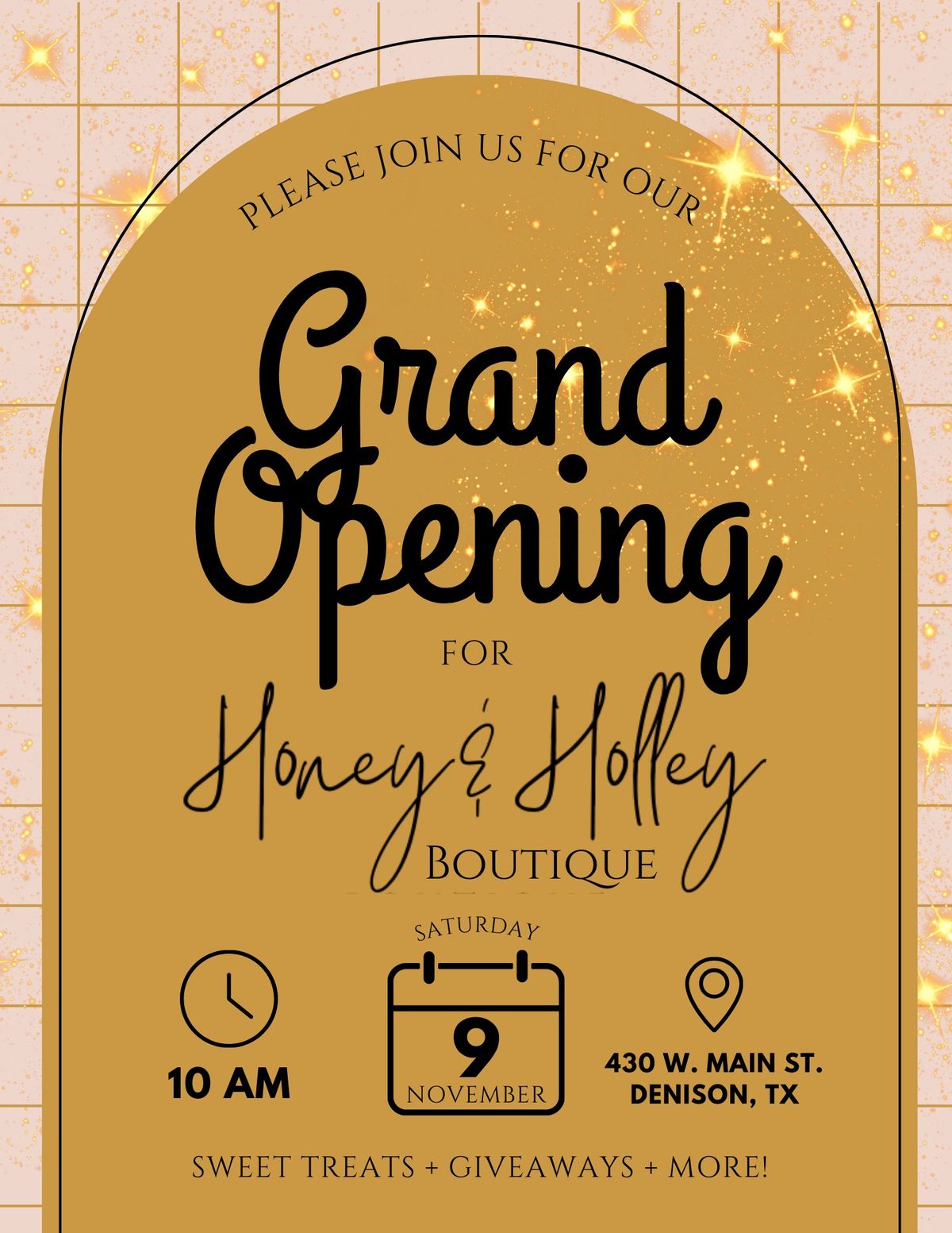 Grand Opening! 