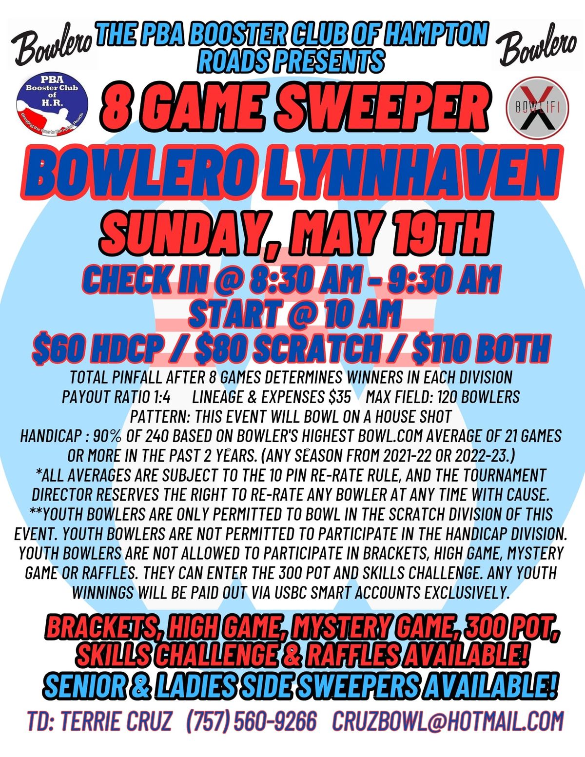 PBA Booster @ Bowlero Lynnhaven (8 Game Sweeper #7)