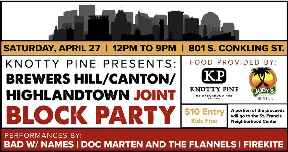 Brewers Hill\/Canton\/Highlandtown Joint Block Party!