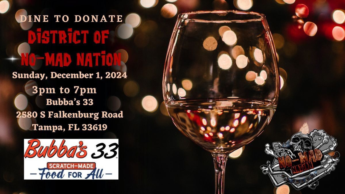 NMN Dine to Donate at Bubba's 33