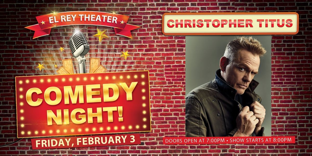 Christopher Titus at Greenwich Odeum