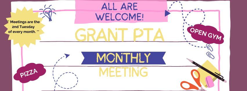 PTA Monthly meeting