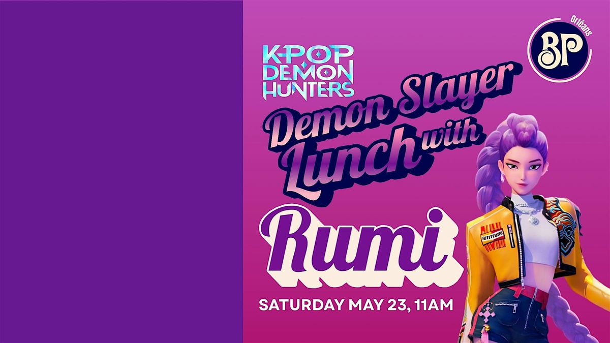 K-Pop Demon Slayer Lunch With Rumi