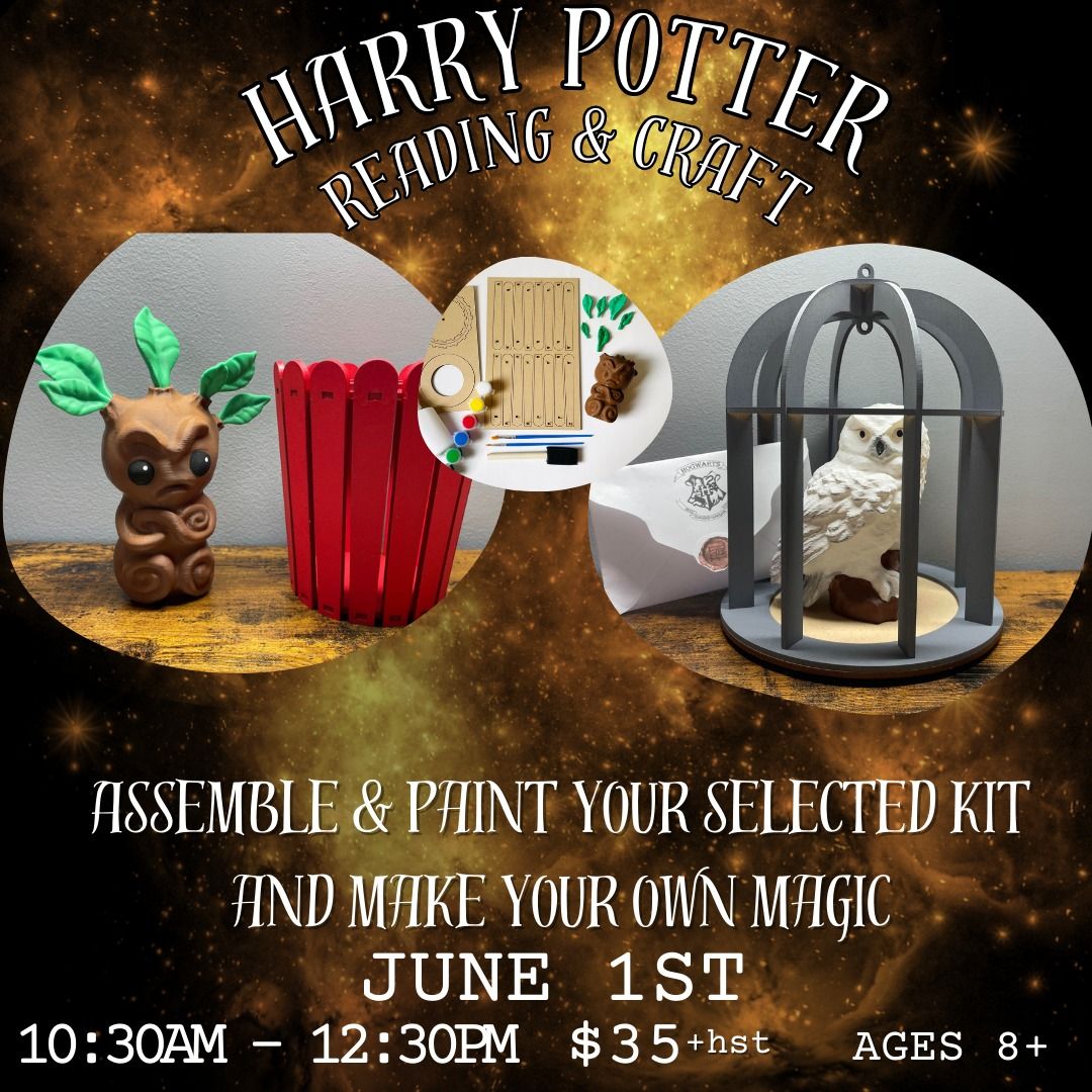 Make Your Own Magic: Harry Potter Reading & DIY Kit Creations