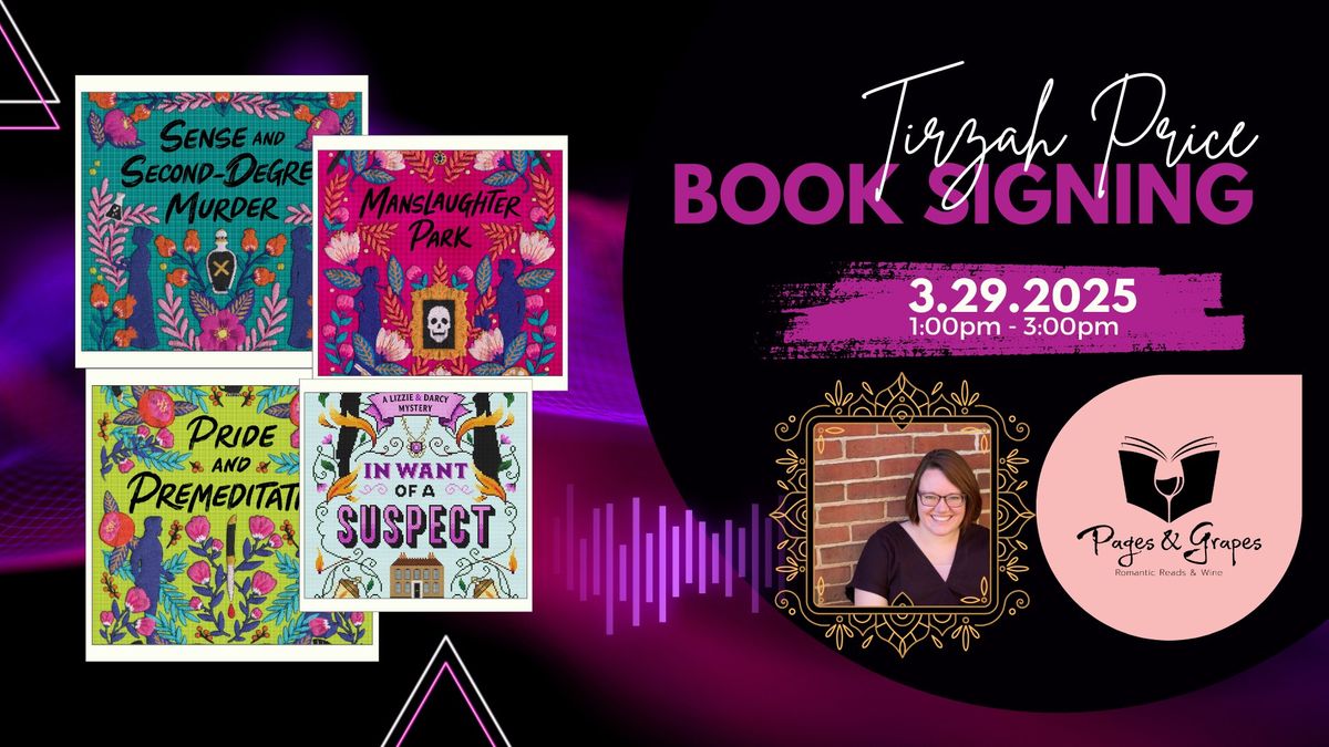 Tirzah Price - Book Signing