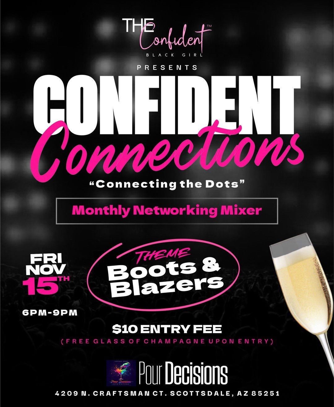 Confident Connections \u201cConnecting the Dots\u201d Networking Mixer 