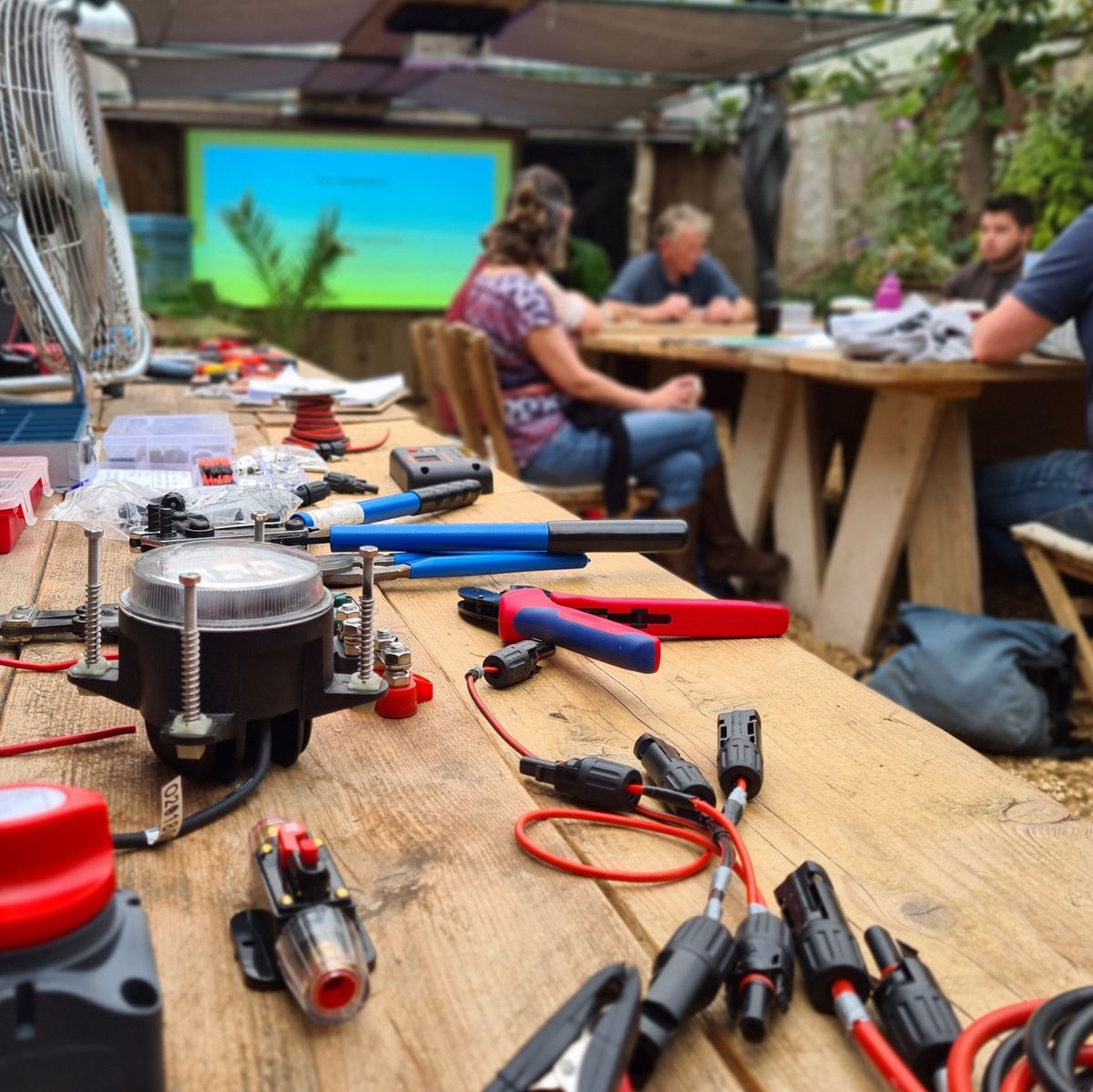 Off-grid Solar Shed Workshop