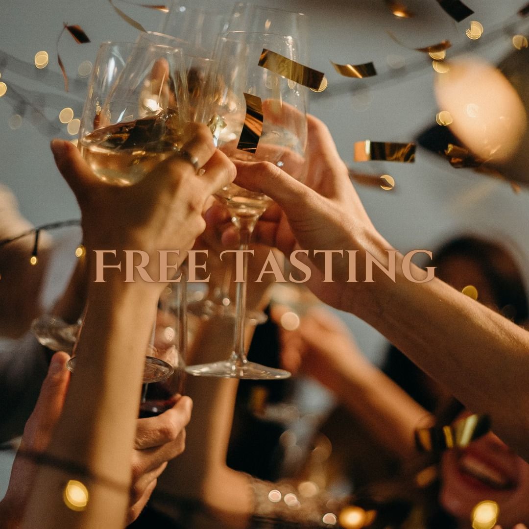 NYE Sparklers Tasting (Free)