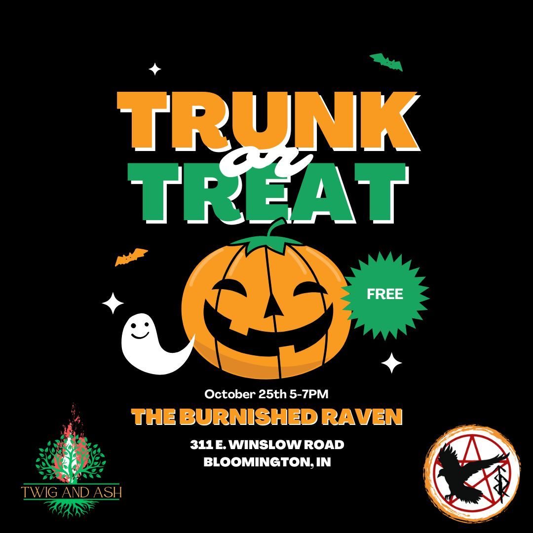 Trunk or Treat at The Burnished Raven!