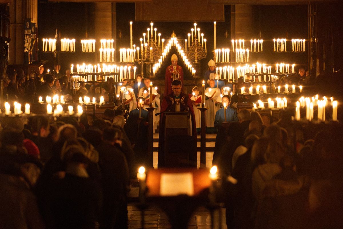 From Darkness to Light: The Advent Procession