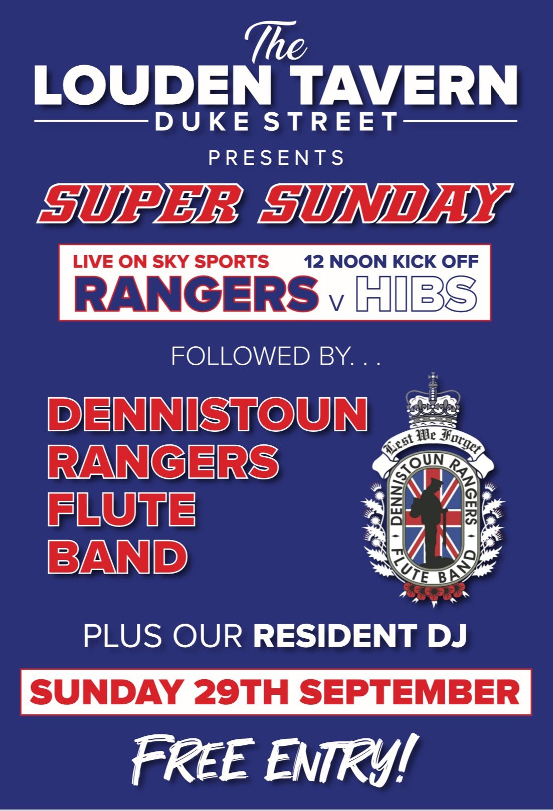 Denny rangers live from 2.30pm \ud83c\uddec\ud83c\udde7