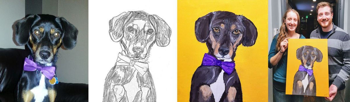 Pet Portrait Painting Class