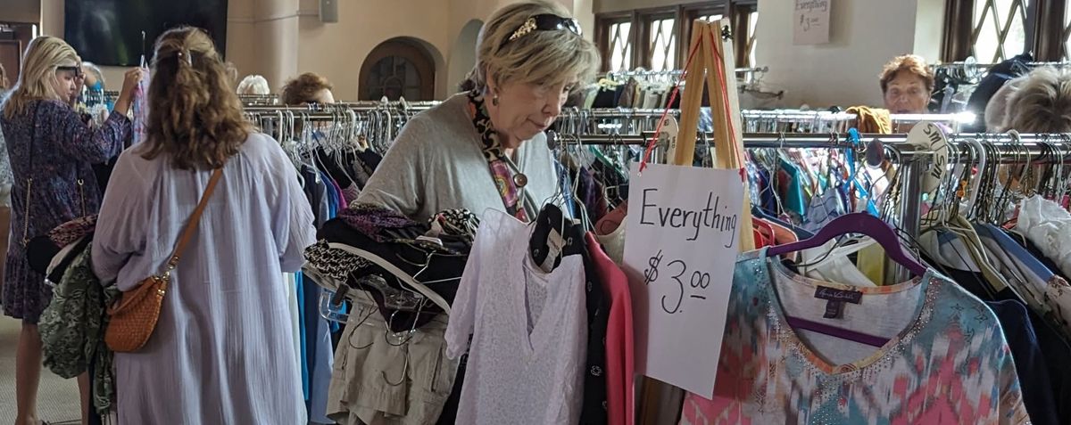 Step Above Rummage Sale @ First Presbyterian Church Delray