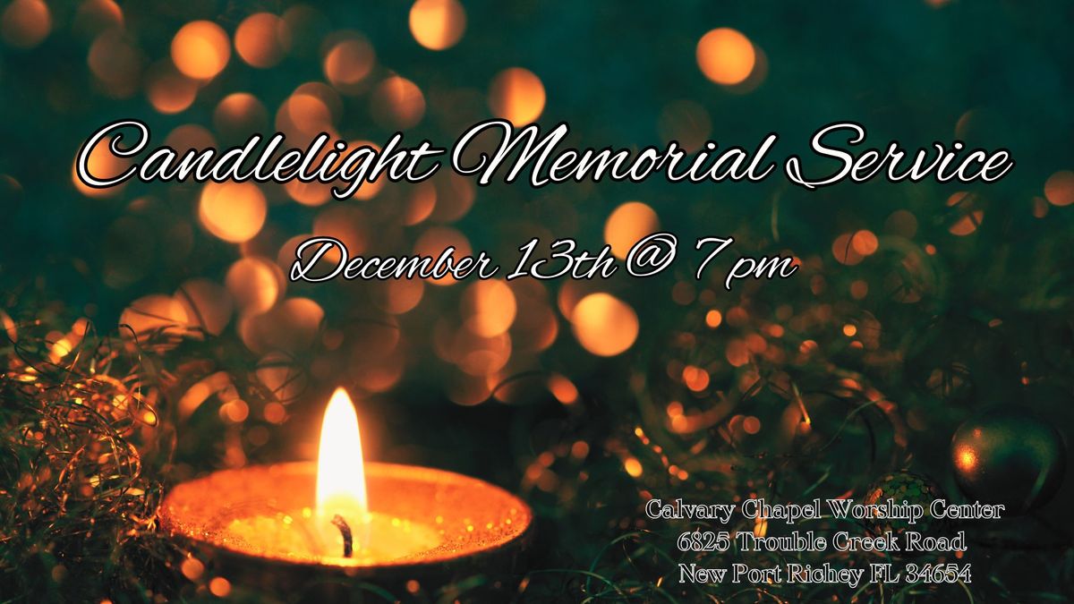 Community Candlelight Memorial Service 