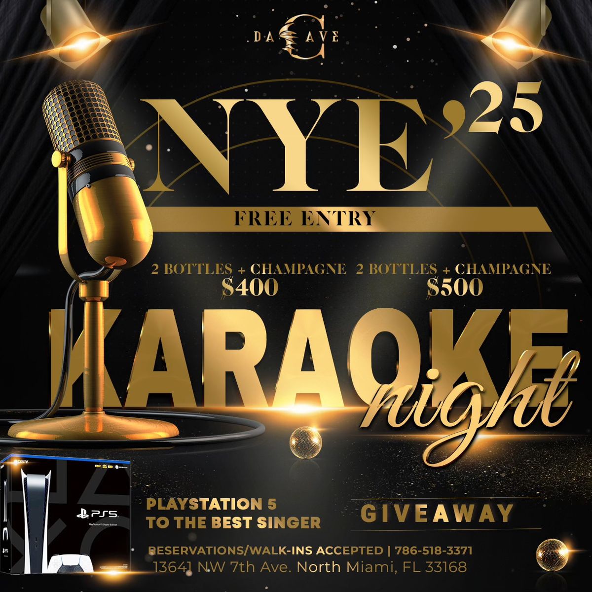 New Year's Eve Karaoke Night PS5 GIVEAWAY