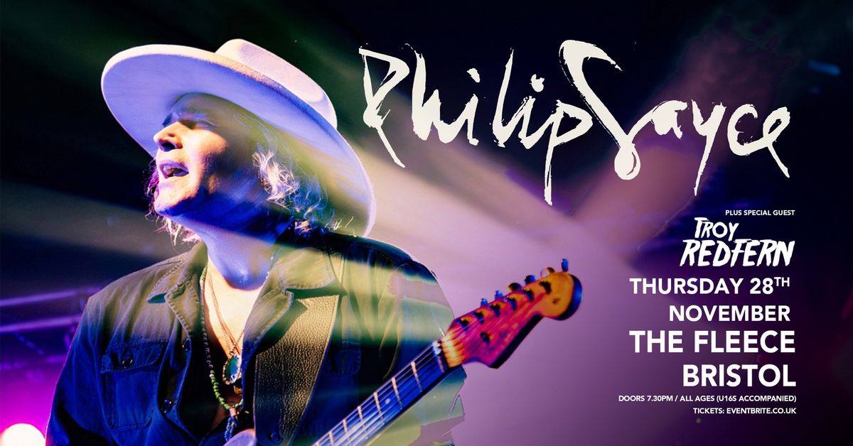 Philip Sayce + Troy Redfern at The Fleece, Bristol 28\/11\/24