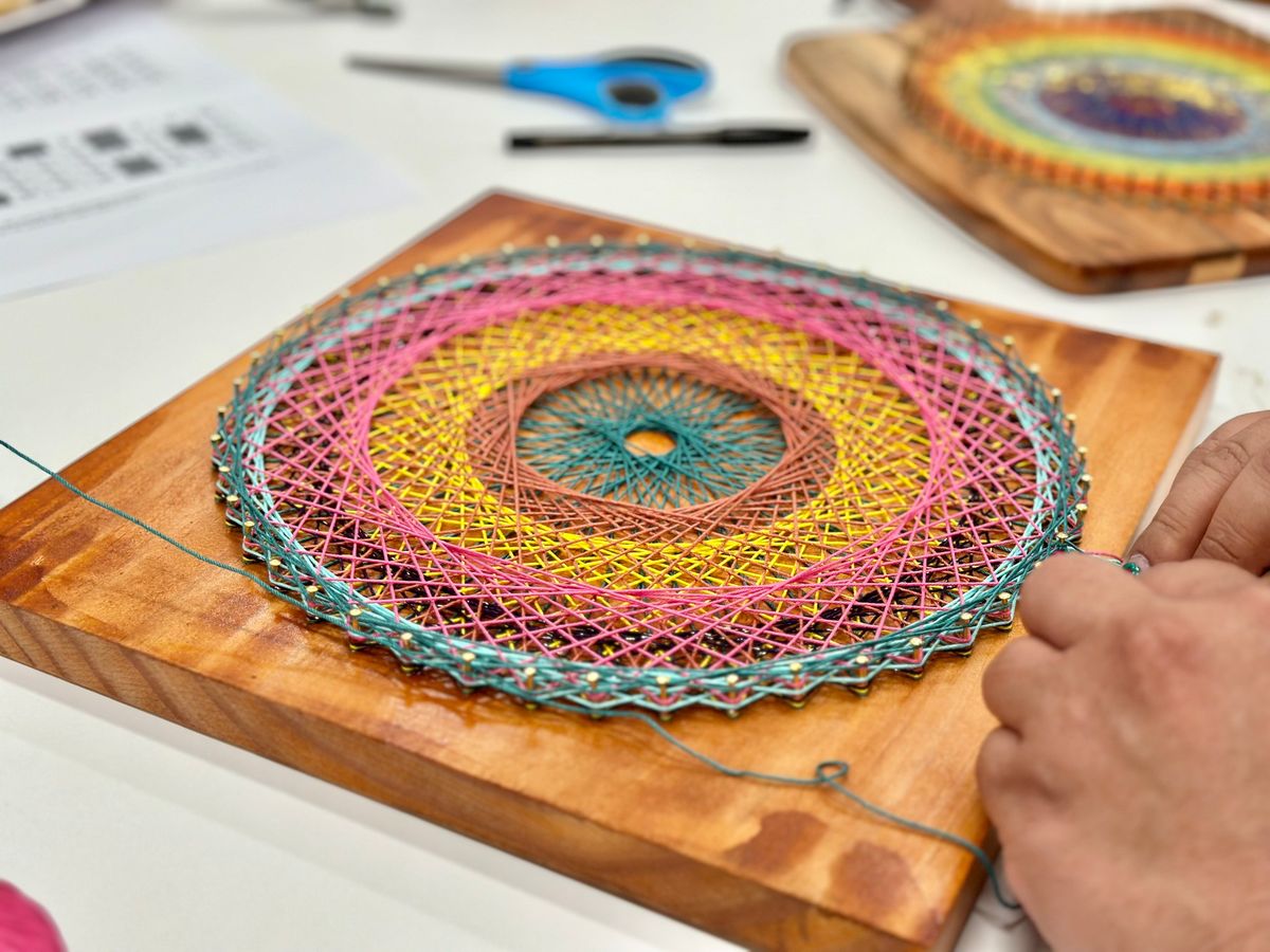 Sip & Create: String Mandala