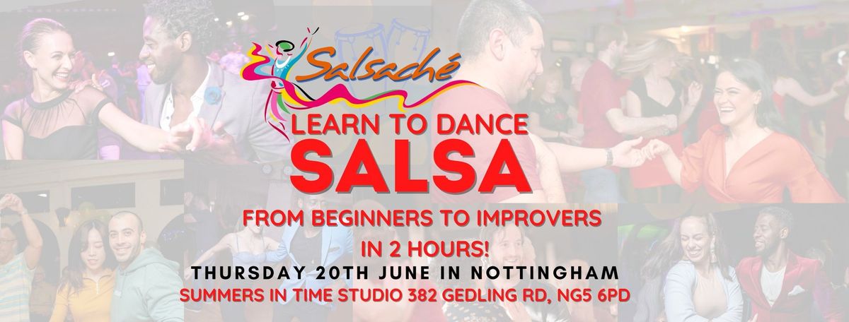 Learn To Dance Salsa in 2 hours! \u2605 Special Beginners to Improvers workshop! Thursday 20th June!