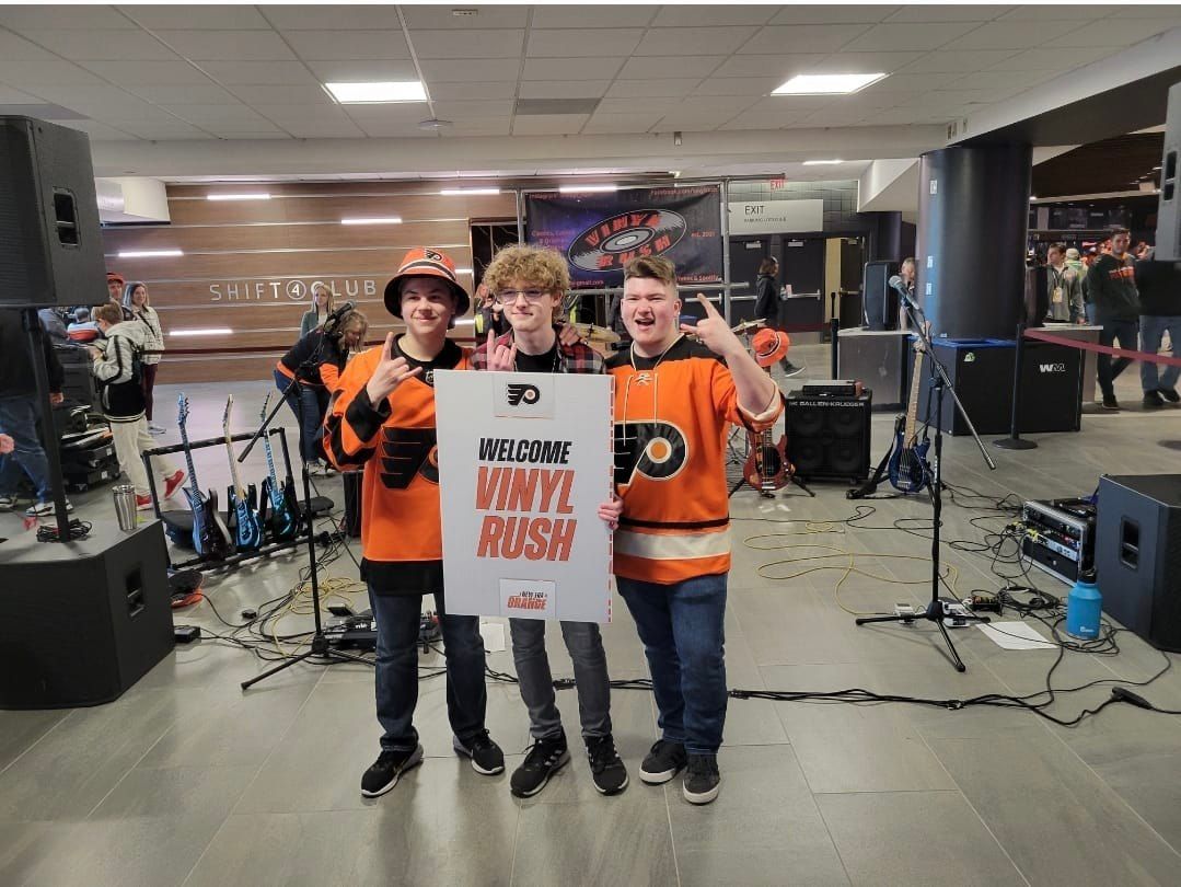 VINYL RUSH at Wells Fargo Center, Philadelphia Flyers