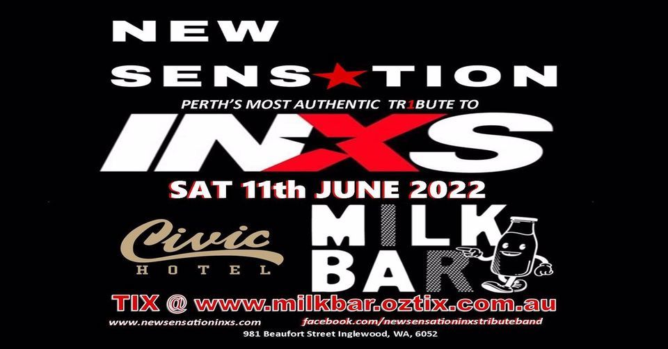 New Sensation - Live @ The Milk Bar Civic Hotel