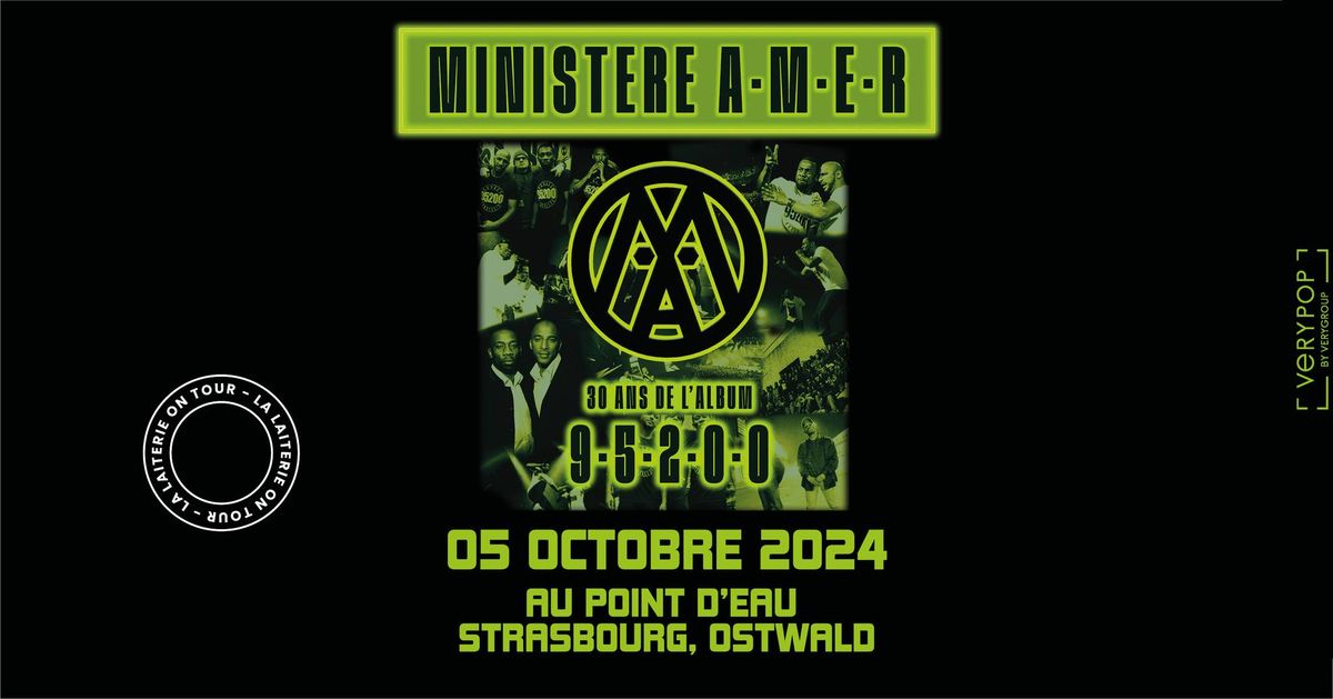 MINIST\u00c8RE A.M.E.R + DJ Stan Smith - Le Point d'Eau - Strasbourg\/Ostwald