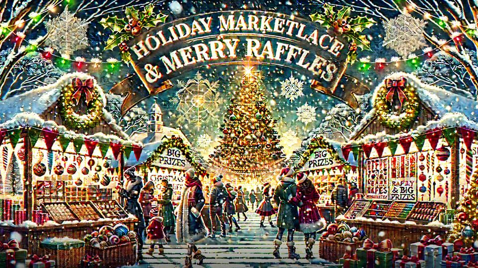 Holiday Marketplace & Merry Raffles