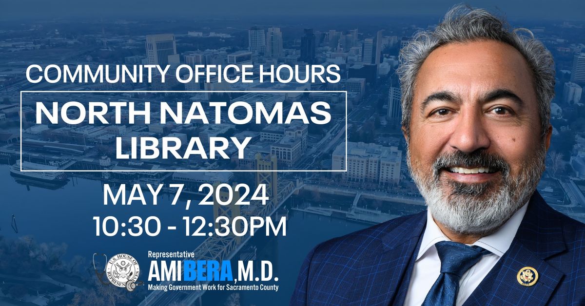 Get Help: Community Office Hours at the North Natomas Library