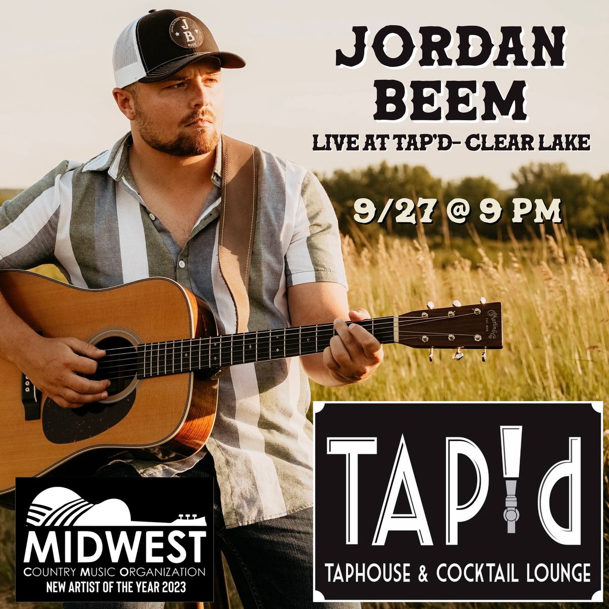 Jordan Beem live at Tap\u2019d!