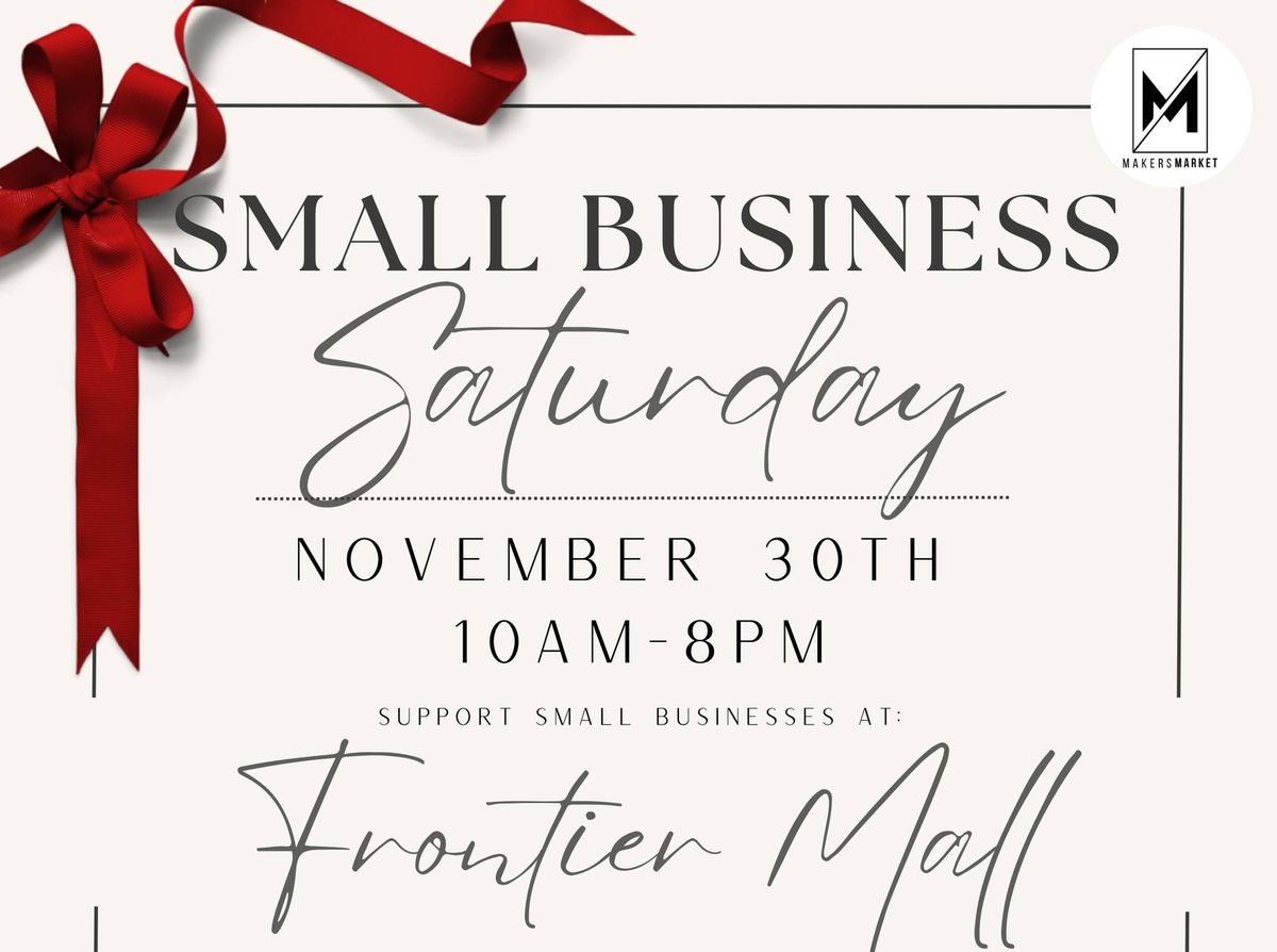 Small Business Saturday