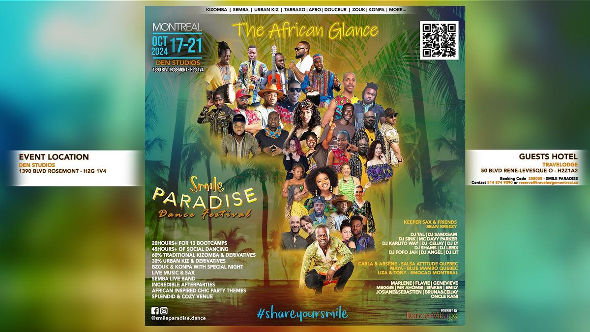 Smile PARADISE'24 Danse Festival - The African Glance Edition