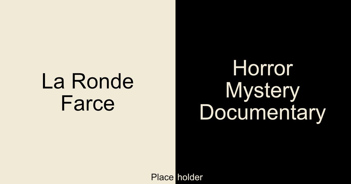 Audition - La Ronde Farce - Horror Mystery Documentary