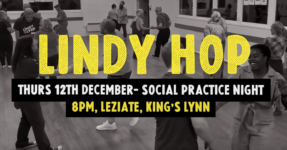 Lindy hop Xmas social practice