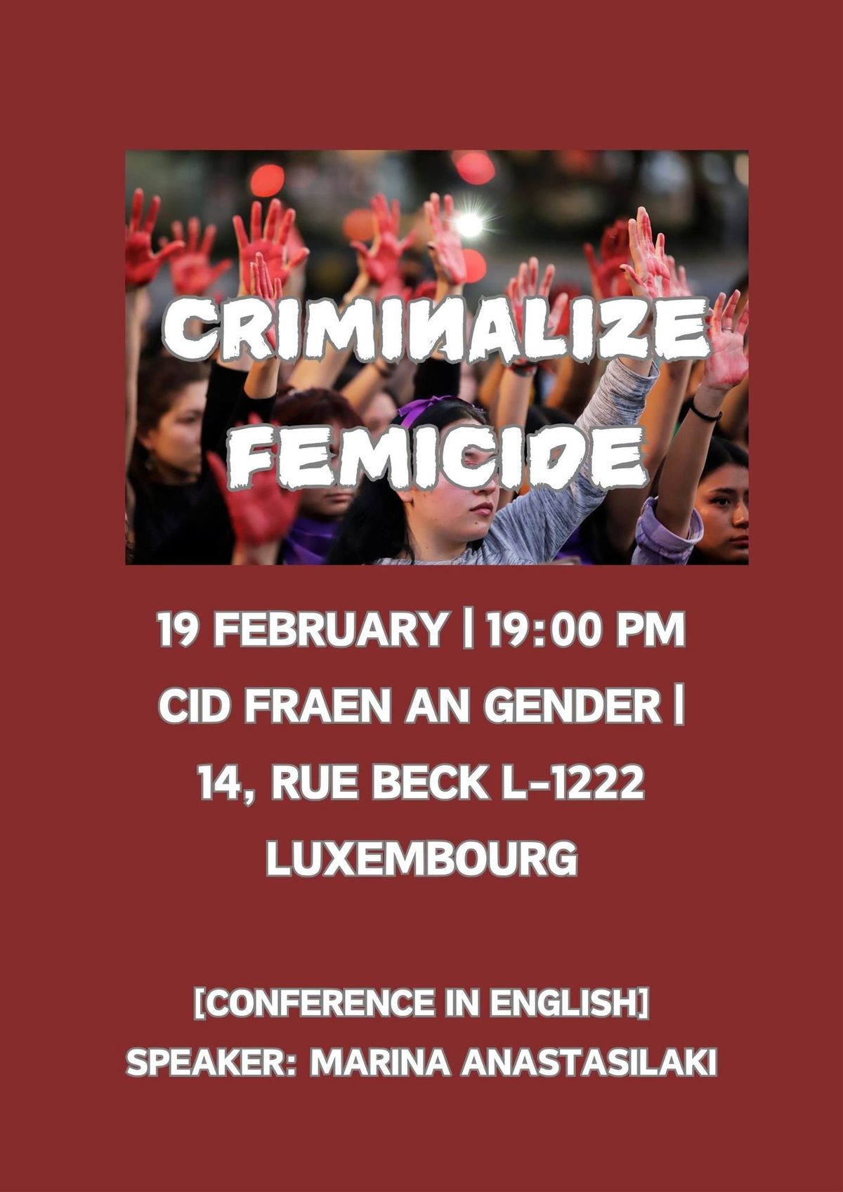 Criminalize Femicide