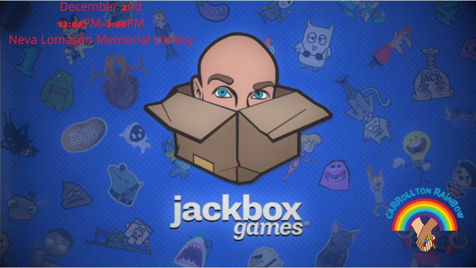 Jackbox Games, Neva Lomason Memorial Library, Carrollton, 2 December 2023