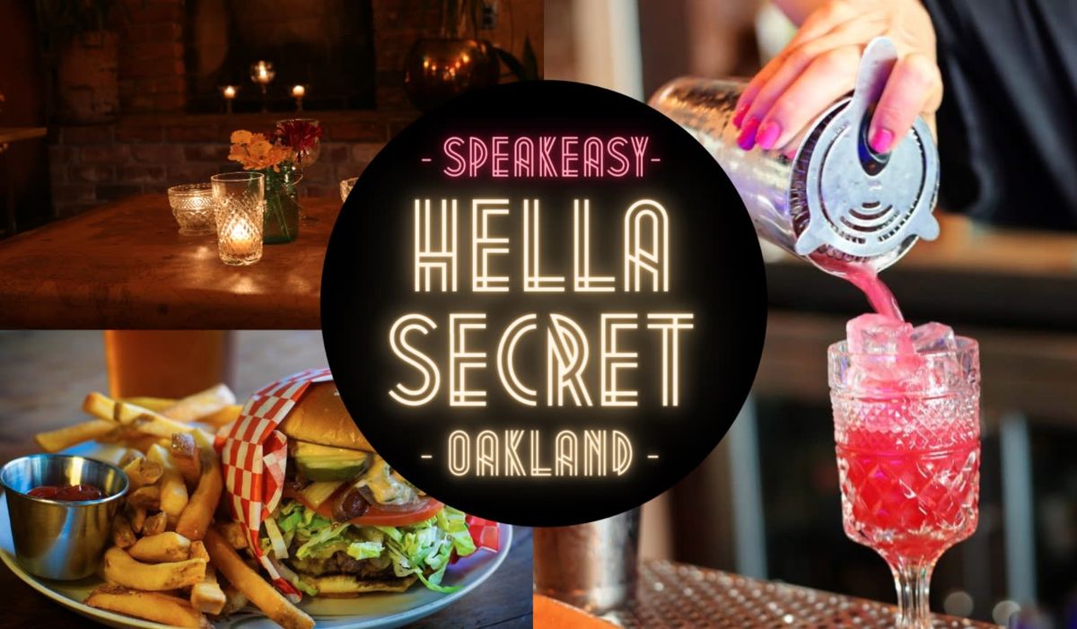 HellaSecret Speakeasy Comedy Night at Fluid510
