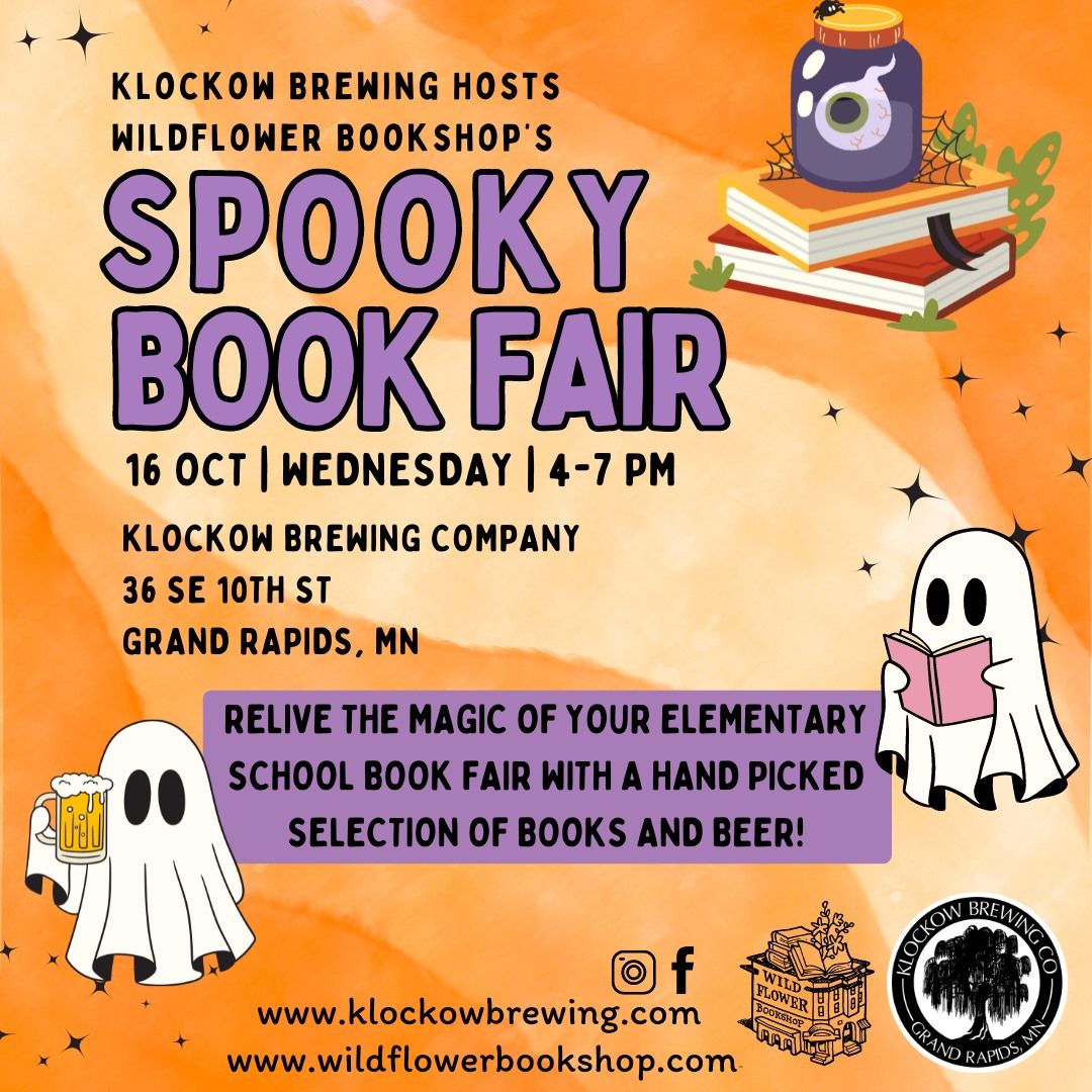 Books & Brews: Spooky Book Fair