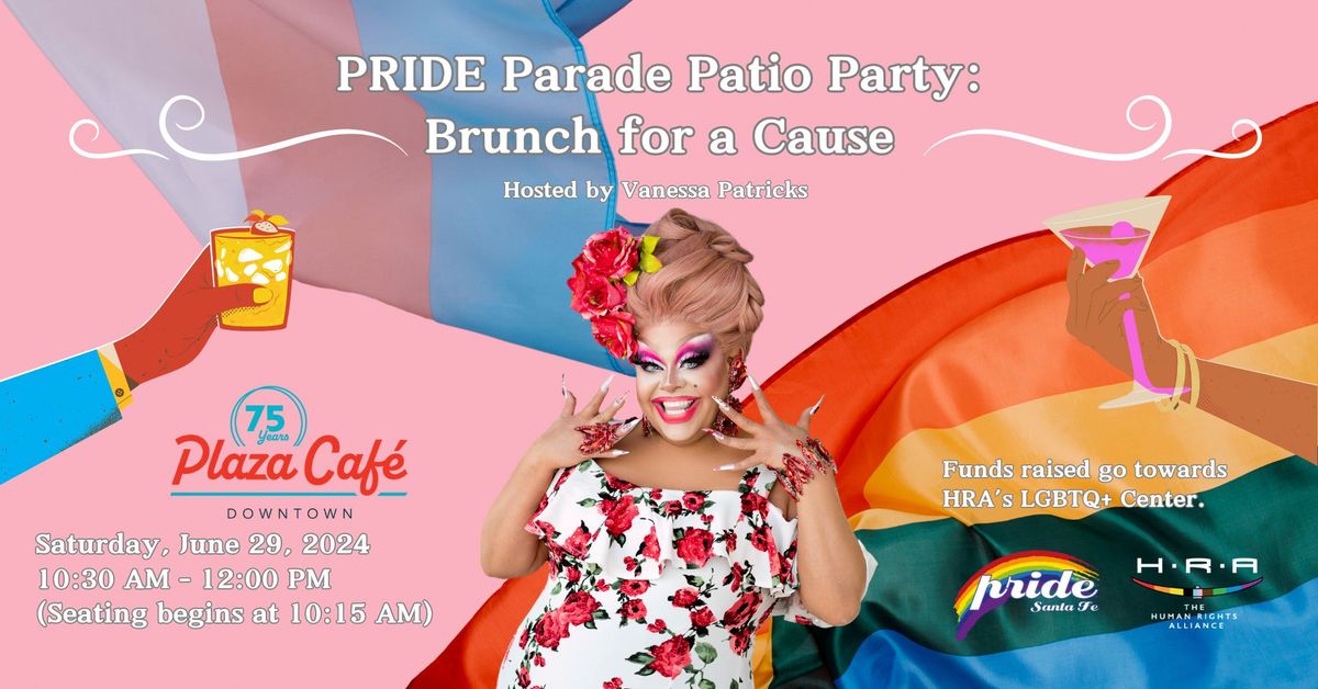 PRIDE Parade Patio Party: Brunch for a Cause