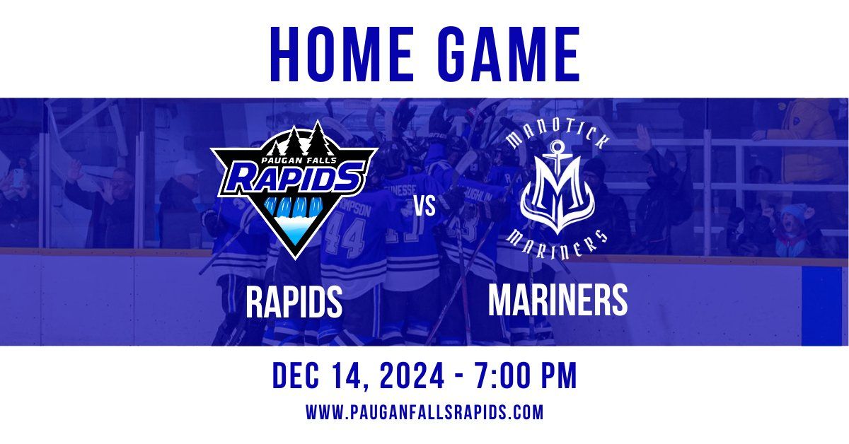 Paugan Falls Rapids vs. Manotick Mariners