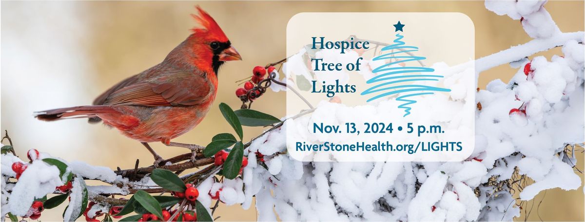 RiverStone Health Foundation Hospice Tree of Lights