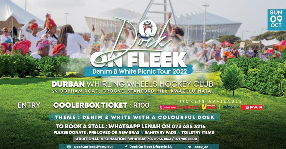 Doek On Fleek All White Picnic  Durban