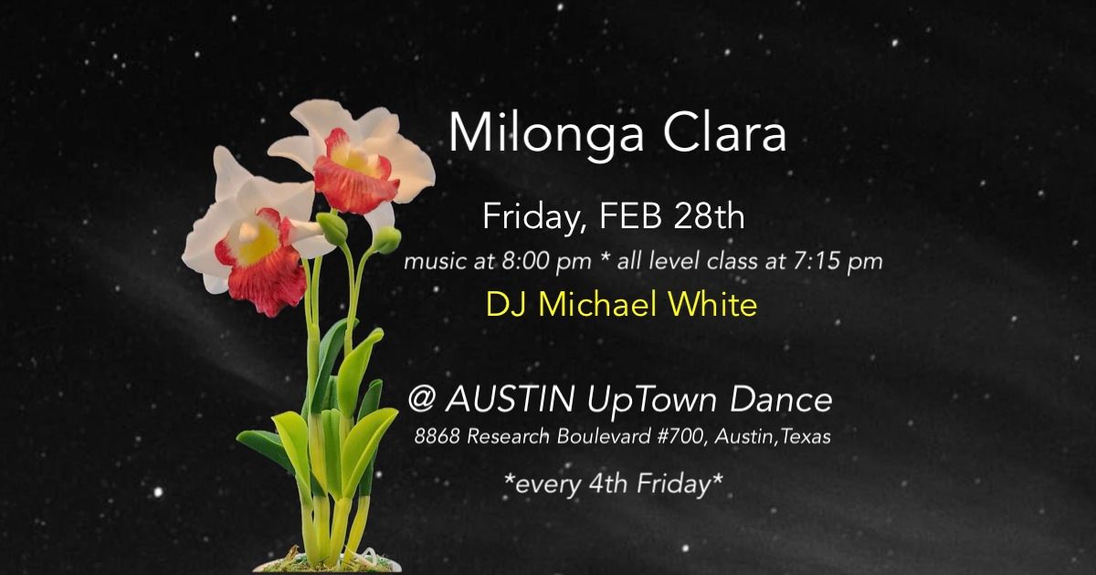 MILONGA CLARA - February!