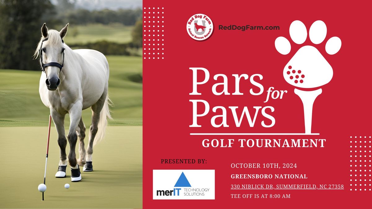 Pars for Paws Golf Tournament