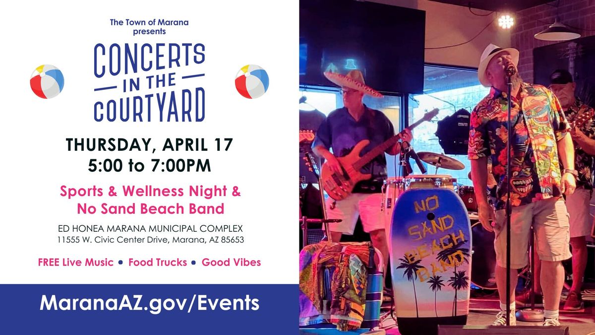 Concerts in the Courtyard | NO SAND BEACH BAND