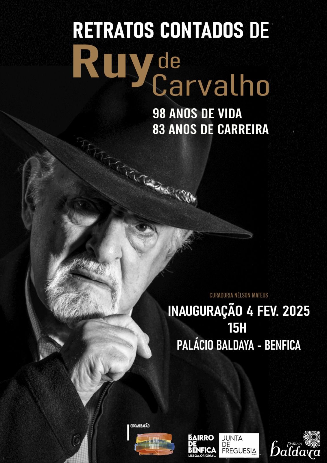 \ud83c\udfad Exposi\u00e7\u00e3o "Retratos Contados de Rui de Carvalho\u201d