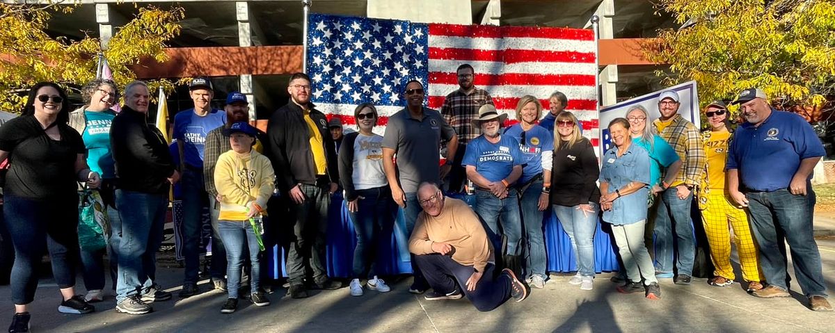 Boone County Democrat Float in MU Homecoming Parade