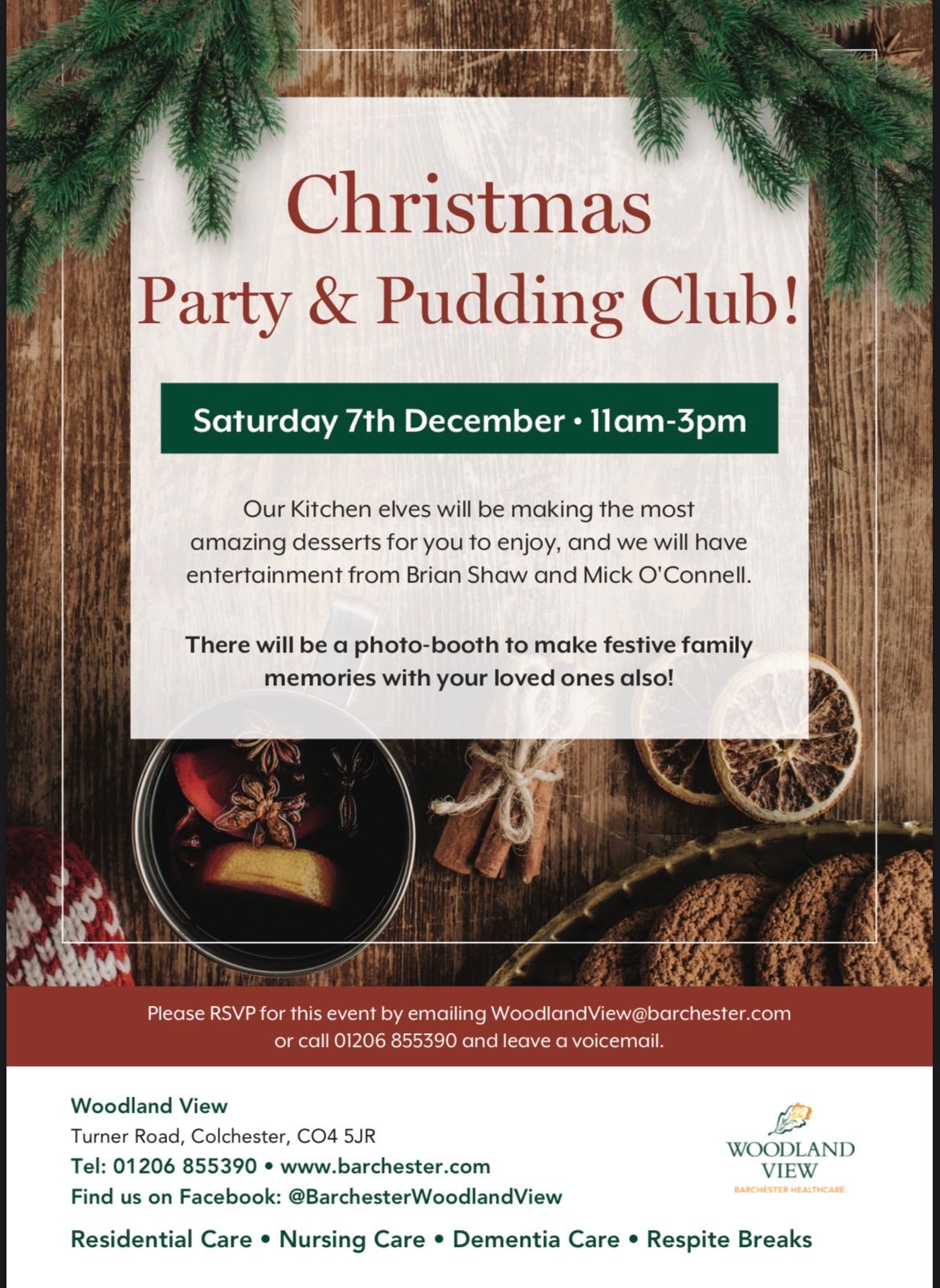 Christmas Party and pudding club! 