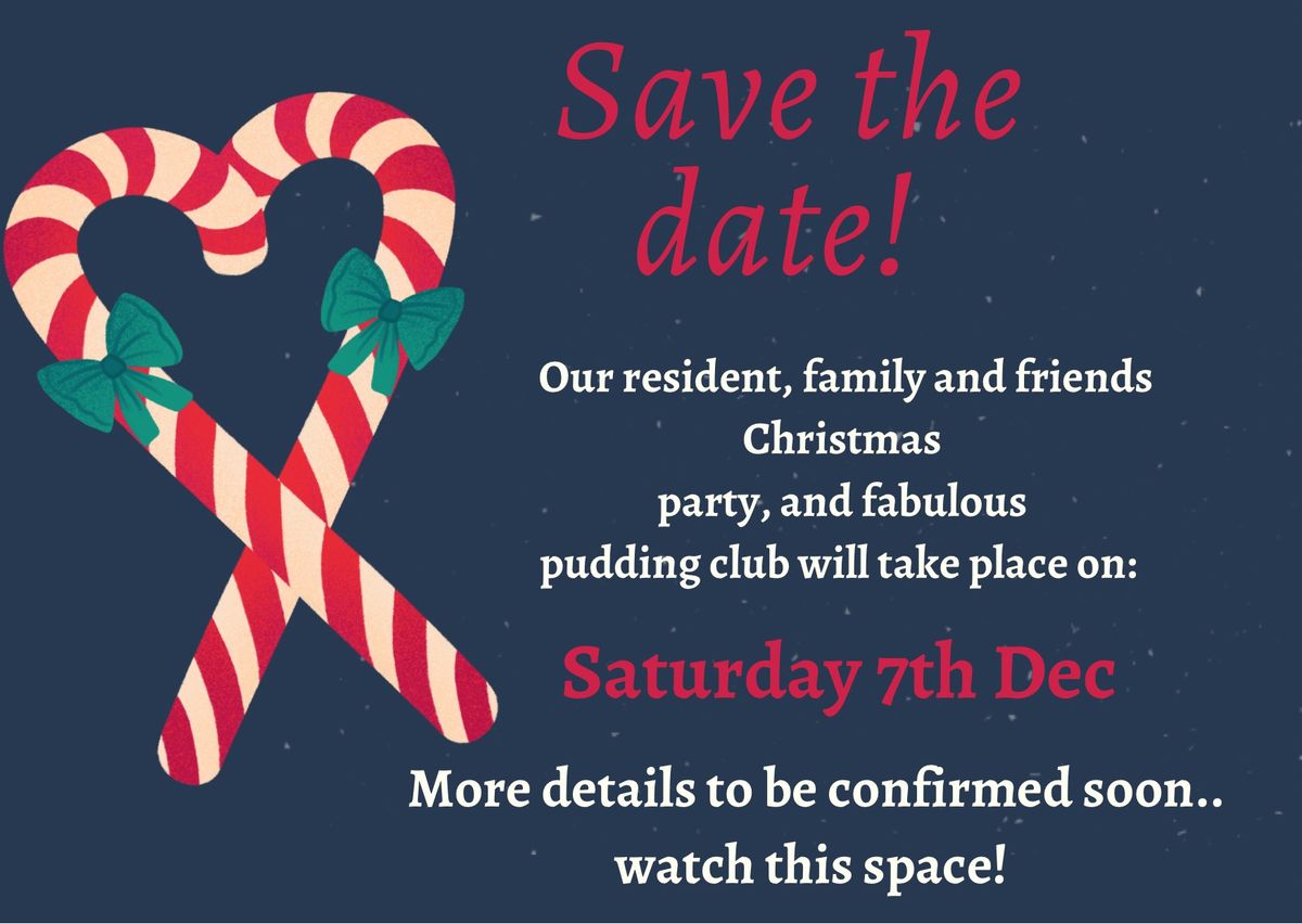 Christmas Party and pudding club! 